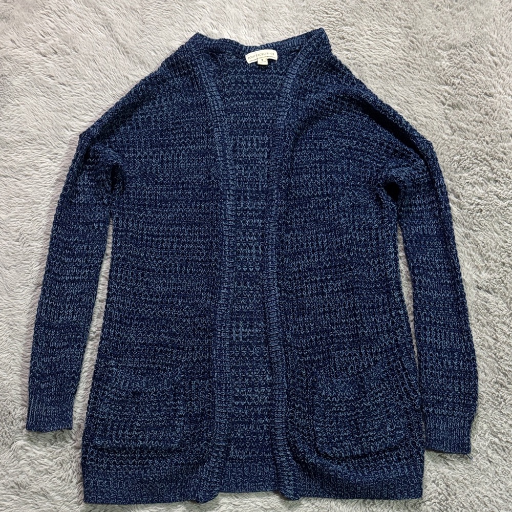 Poof Excellence Navy Women's Cardigan